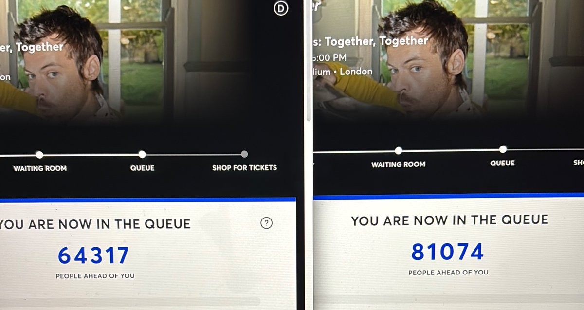 xDomRu's tweet photo. Screenshots 10min apart. Yeah, just take your sweet time people🫠

#HarryStyles
#TogetherTogetherTour https://t.co/MFpGUz46XR