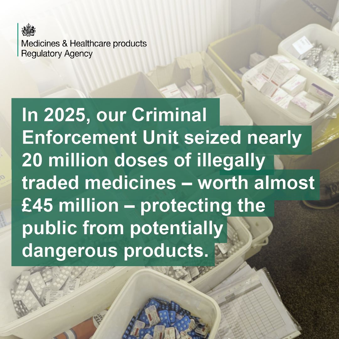 MHRAgovuk tweet media