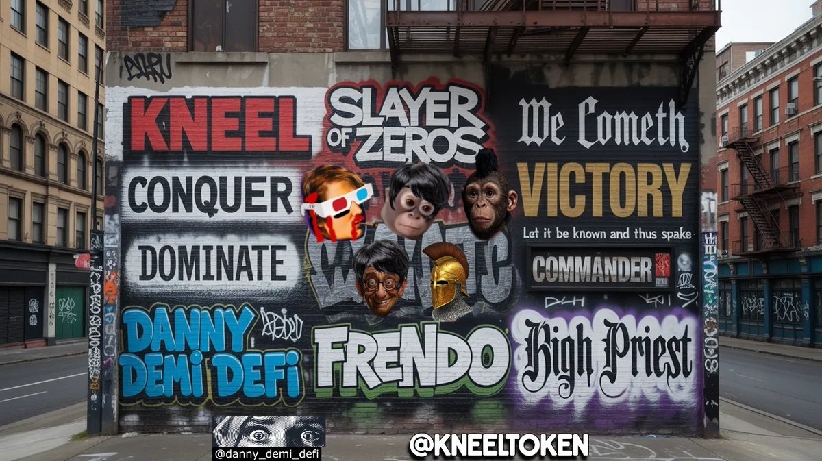 The Wall... $KNEEL Kartel... We Cometh... $LUNC - $SLAYER - $OSMO 🔥🔥🔥🧎🧎‍♀️🧎‍♂️🤟🤟🤟