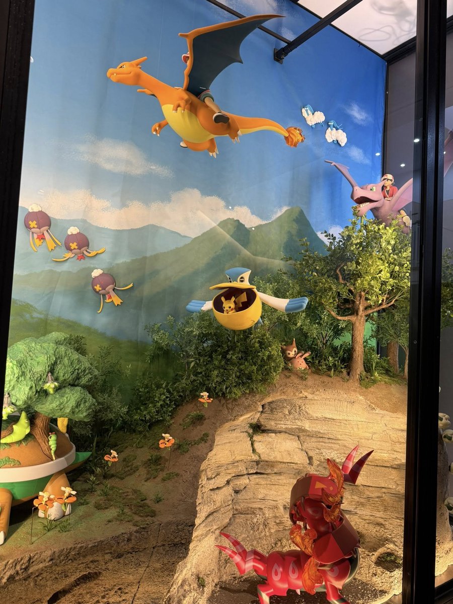 ポケモン×ロンドン自然史博物館】 現地ではポップアップストアが