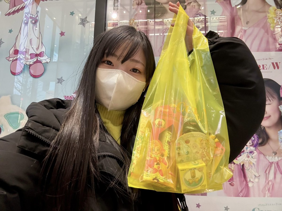 この前、原宿で開催されているPOPUP SHOP 『CURE/W』に行ってきました〜！
めちゃくちゃ可愛くて幸せな空間でした🥰
可愛すぎて全部欲しかった……！！

 #precure  #プリキュア #OtonaPrettyolic #curette #curew  #OtonaPrettyHolic