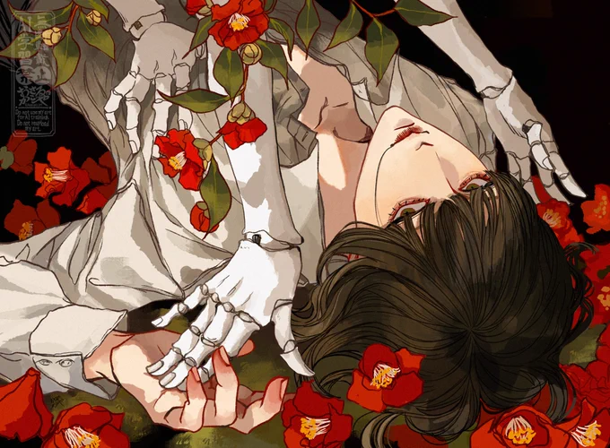 椿×苔