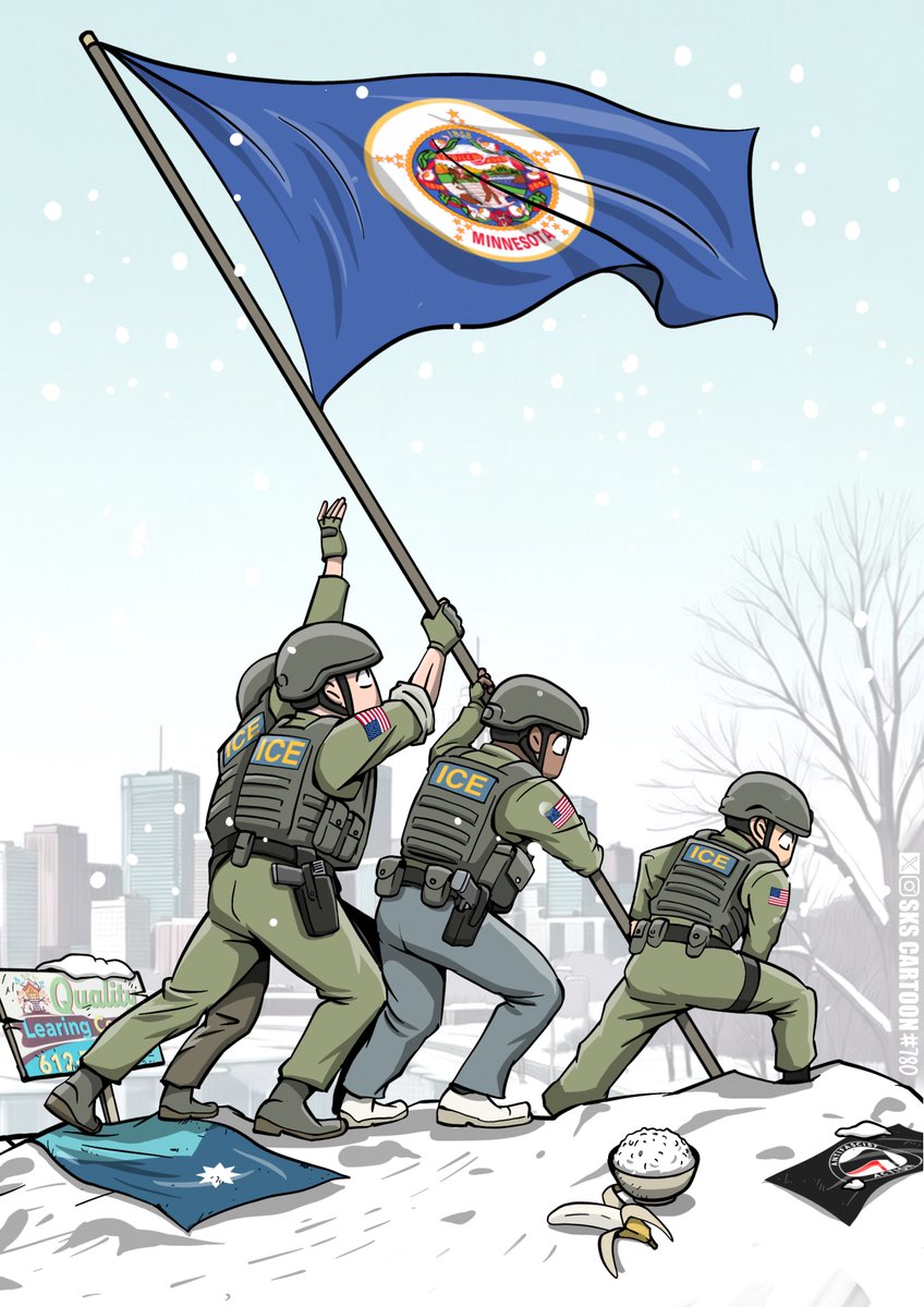 Should Minnesota have its real flag back by the end of the ICE operation?