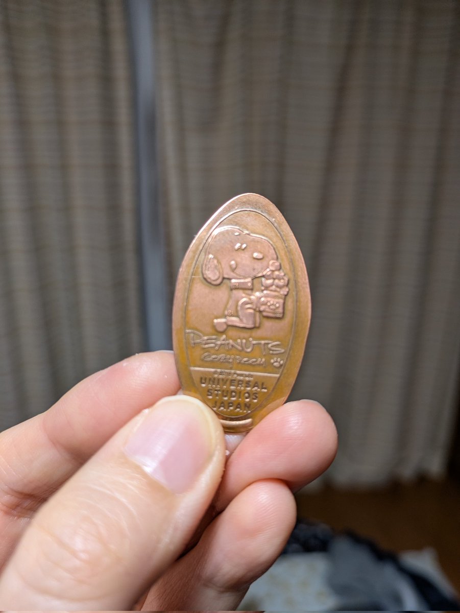 息子がギターの練習でよくピックを失くして(家の中で)代わりにUSJのメダルで弾くんだけどブライアン・メイみたいでいいなと思う(コインじゃないけど)