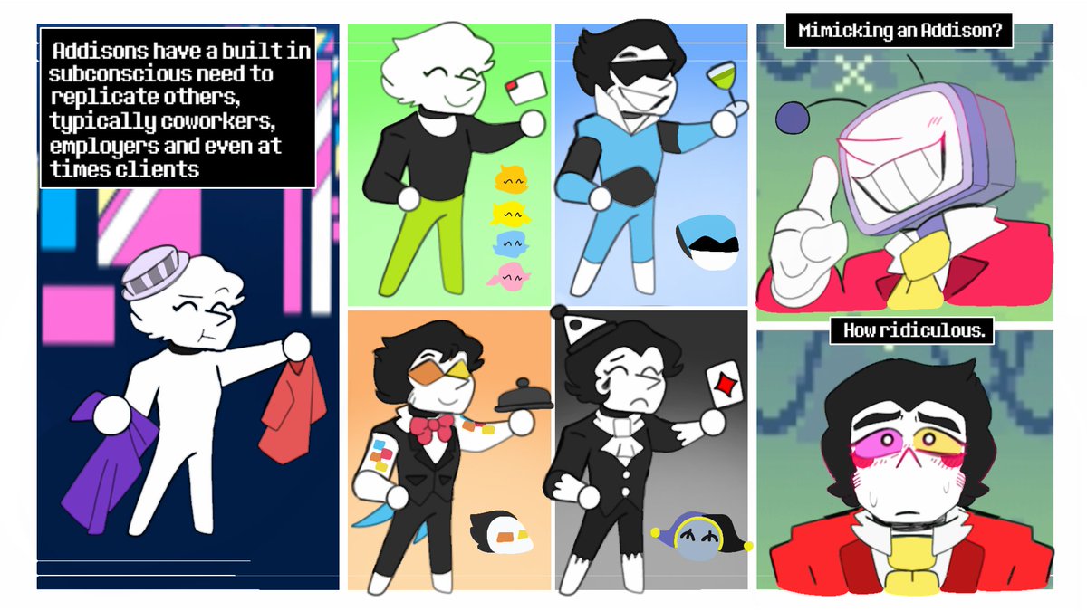 LateNightCandle's tweet image. I've had these ideas about Addisons for a while because they're so much fun and I love em dearly so have at them

  #spamtenna #addisons