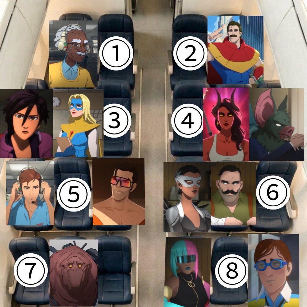 Brizksie's tweet image. You have an 8 hour flight with Z team.... where are you sitting?