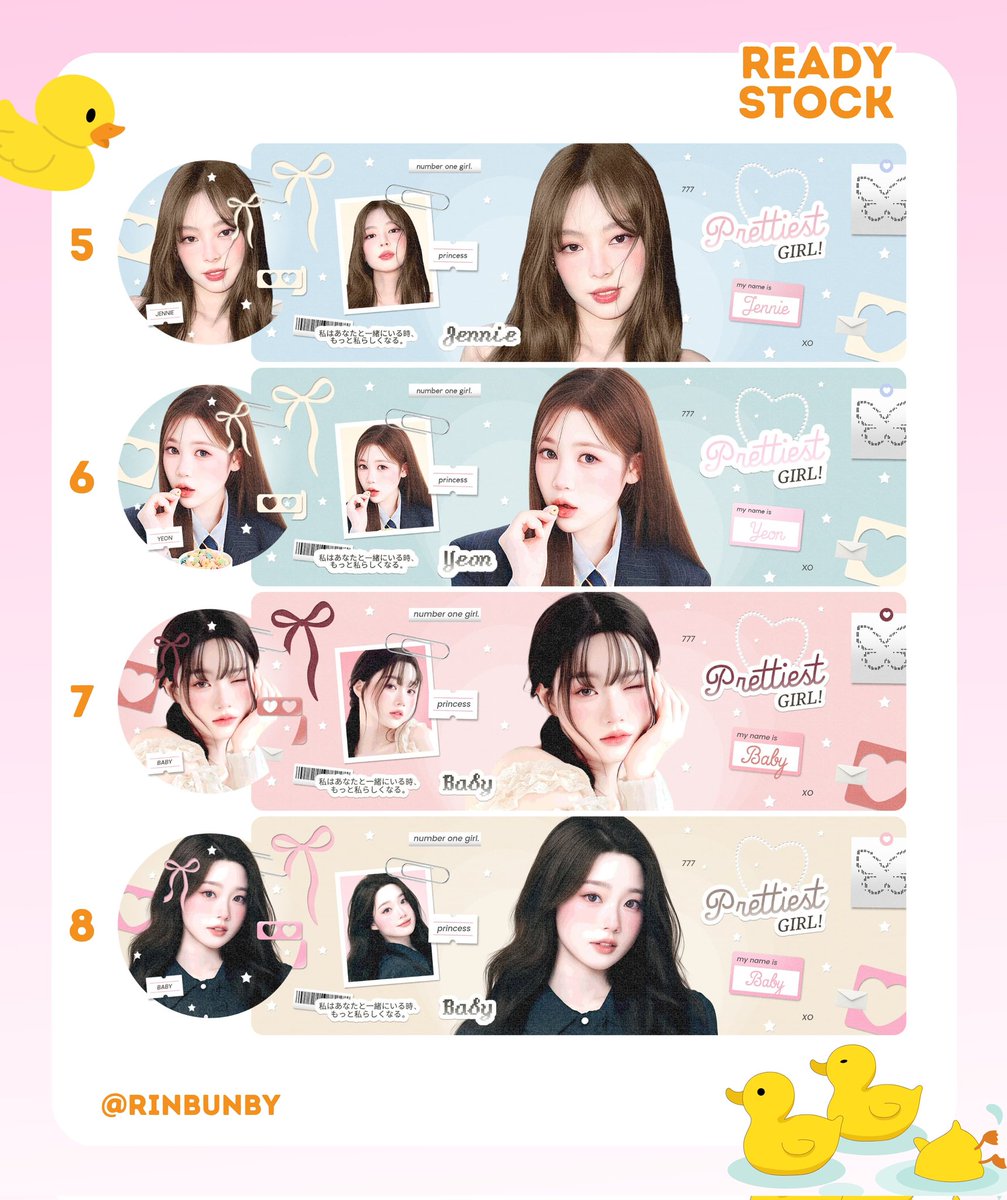 rinbunby's tweet image. help repost thankyou! 

     hi aku membawa ready stock layout cantik clearance sale only 7.OOO/each 🥢🍥 bisa dijemput ke dm - no retext iaa💌

#zonauang