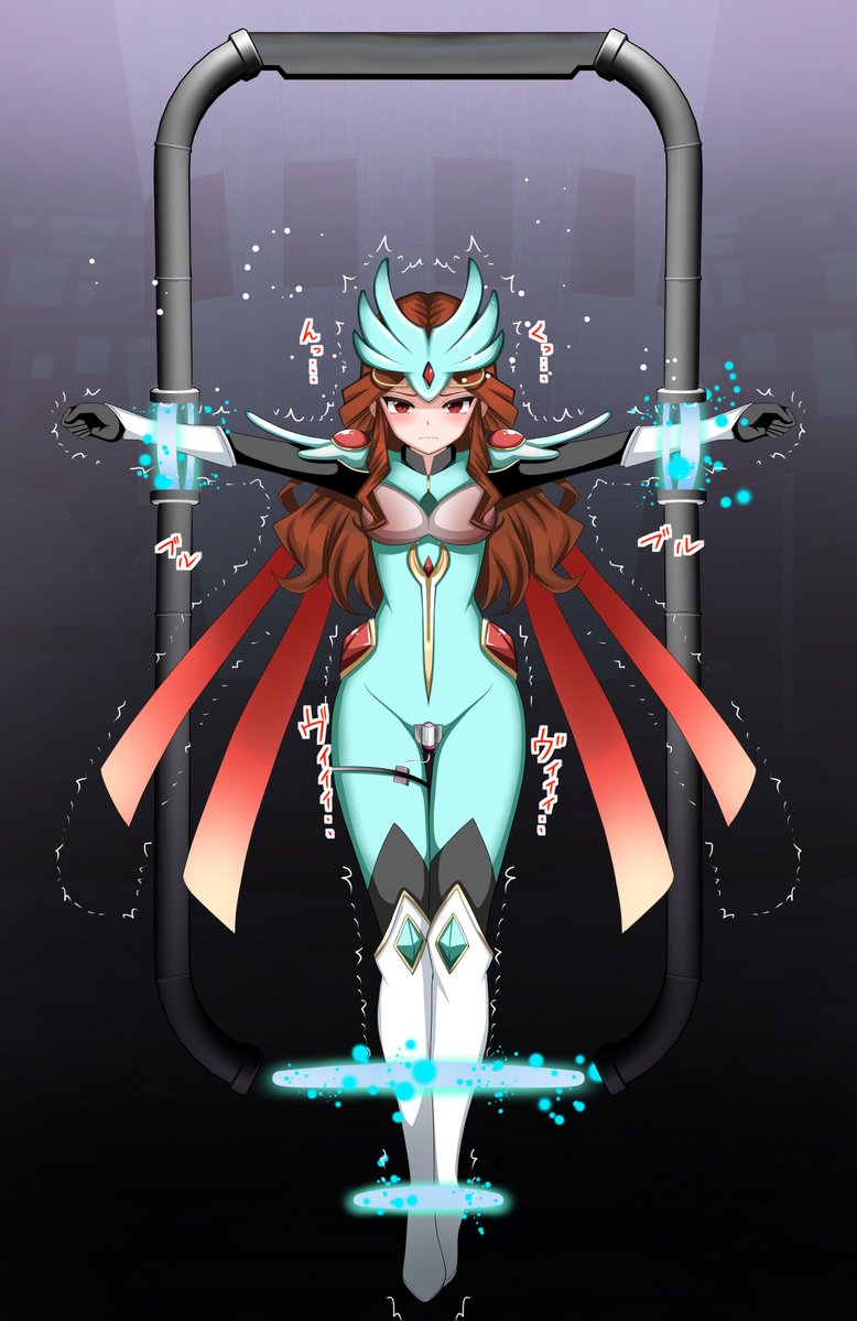 ご依頼作品を納品しましたので公開しま～す❤
#イナズマイレブン
#夏未
拘束柱に磔にされた状態でローター責め❤
耐えてる顔もイっちゃった顔もどっちもかわいい

#Skeb依頼募集中 