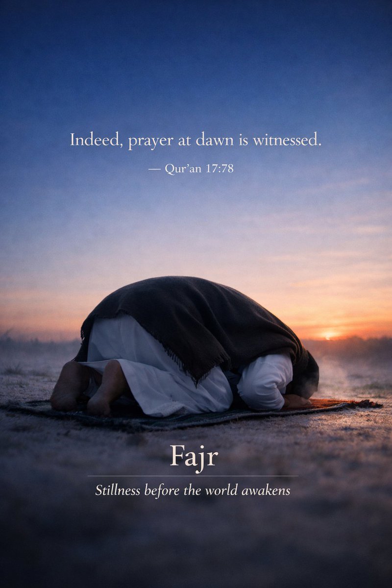 SHossain119's tweet photo. For those who can stand up for the Fajr prayer, pushing aside the heavy curtain of a cold winter night's comfortable sleep, the prostration of Fajr becomes a sunrise of heart-melting tranquility.

Written by: Mahmudul Hasan

#Sirah https://t.co/uUHkqSTIQF