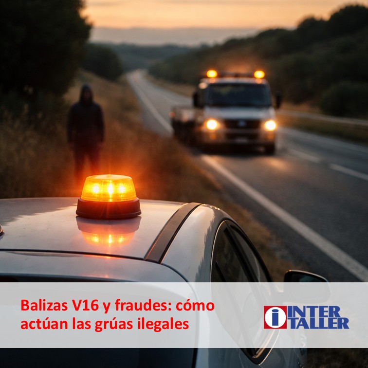 La baliza V16 mejora la seguridad 🚨, pero su conectividad también ha traído fraudes: grúas piratas, estafas y confusión tras una avería.

Cómo reconocerlas y qué hacer para evitar sustos 👇

intertaller.com/noticia/averia…

#BalizaV16 #SeguridadVial #Averías #InterTaller #Conducción
