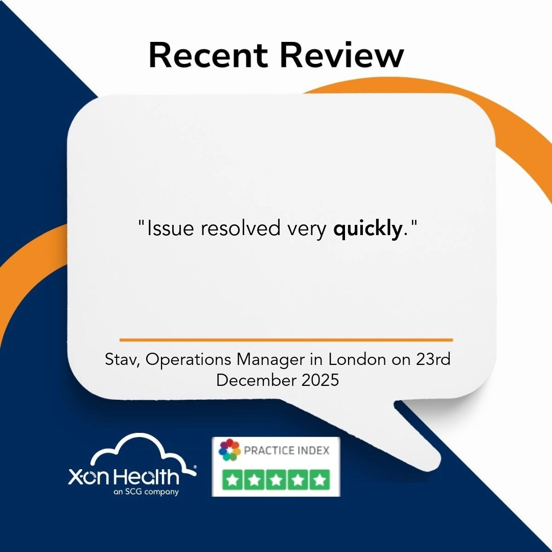 XonUK's tweet image. Thank you to everyone who has taken the time to leave a review for X-on Health on Practice Index or Google.

Leave a review here: eu1.hubs.ly/H0rdXRg0

#PrimaryCare #GPAccess #PracticeOperations #DigitalHealth #PracticeIndex #XonHealth