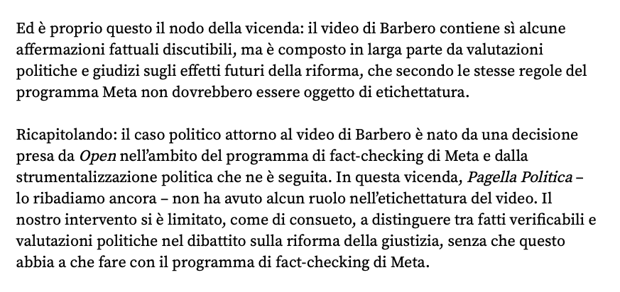 <a href="/pinapic/">Pina Picierno</a> <a href="/SimoTuzza/">Simone Tuzza</a> <a href="/DavidPuente/">David Puente</a> Mi pare che altri fact checker indipendenti la pensino diversamente: pagellapolitica.it/articoli/caso-…