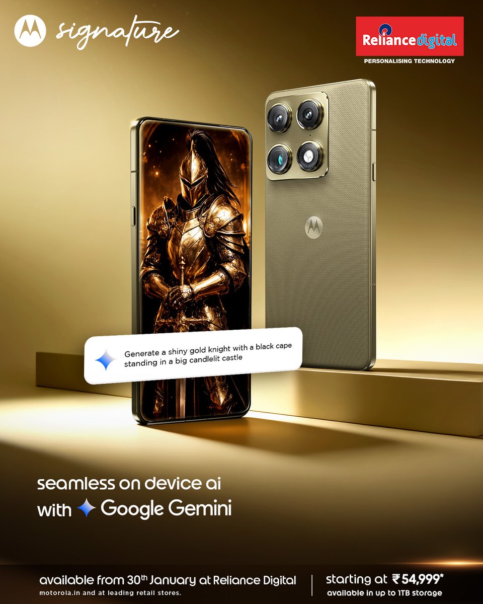 Motorola India tweet media