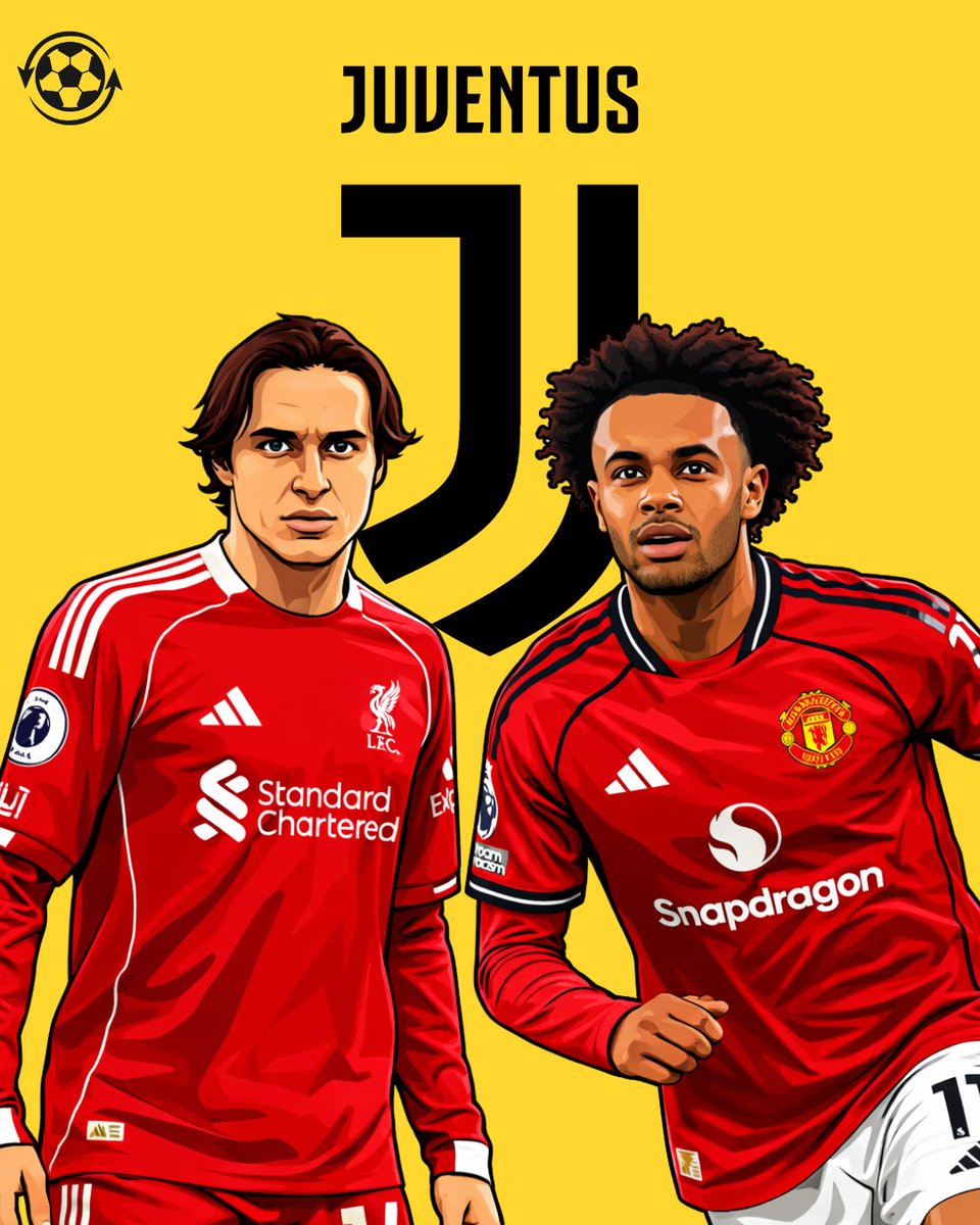 🚨 Juventus are now focusing their attention on Manchester United's Joshua Zirkzee and Liverpool's Federico Chiesa.

Juve's Director of Football Strategy, Giorgio Chiellini, is keen to add two players with Serie A experience. He also believes both players could be available for