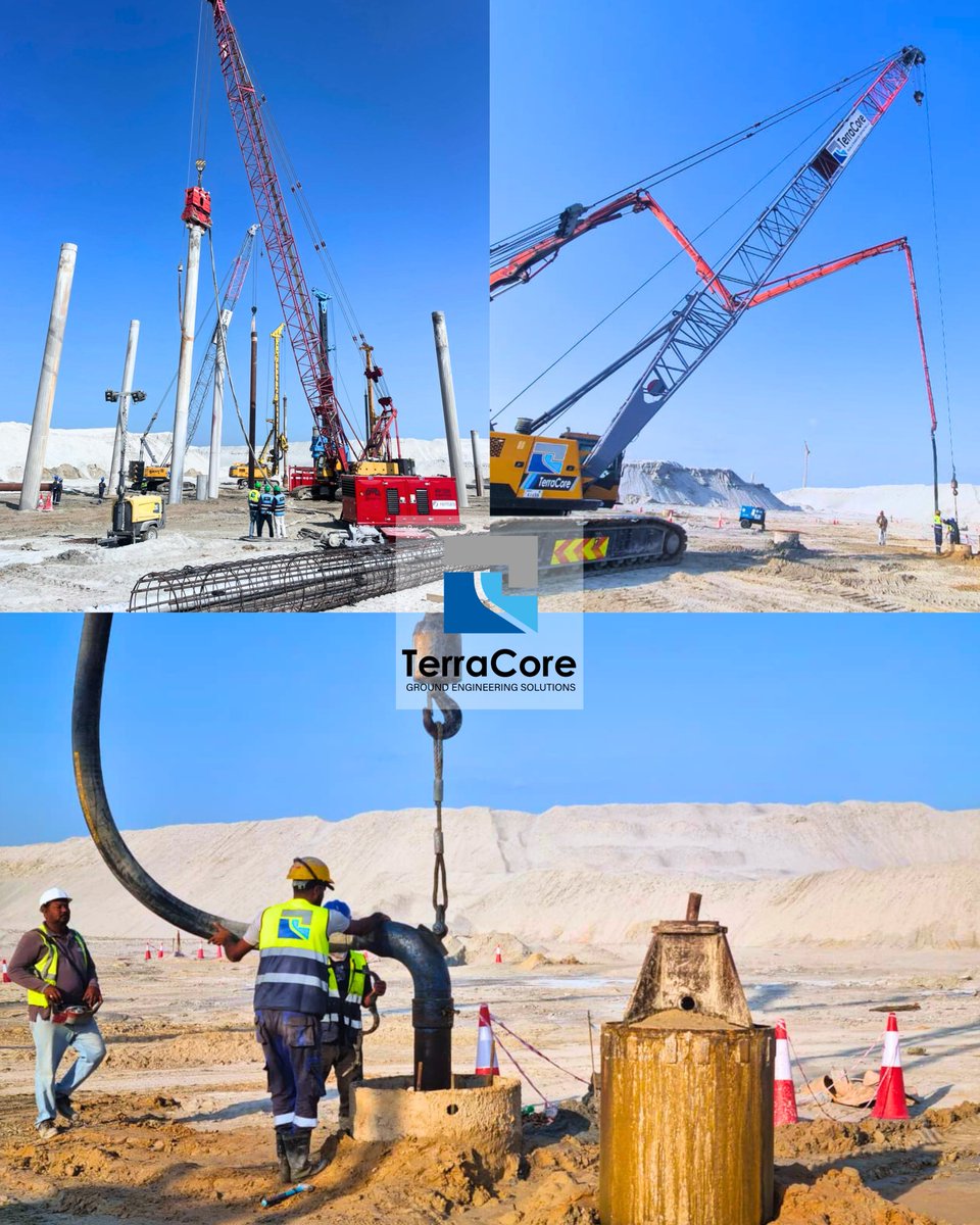 TerraCoreme's tweet image. Consistent site progress driven by focused execution.

#TerraCore #GroundEngineering #shoring #piling #NDRC #construction #foundation #productivity #engineering #terracore #site #Dubai #AbuDhabi #UAE