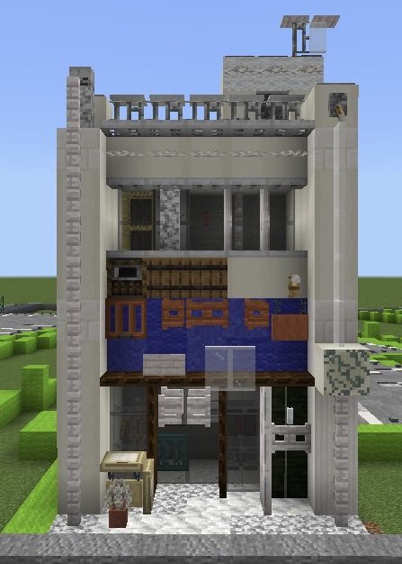 古めの雑居ビル
#マインクラフト #マイクラ #Minecraft
#マイクラ建築 #マイクラ都市
#minecraft建築コミュ