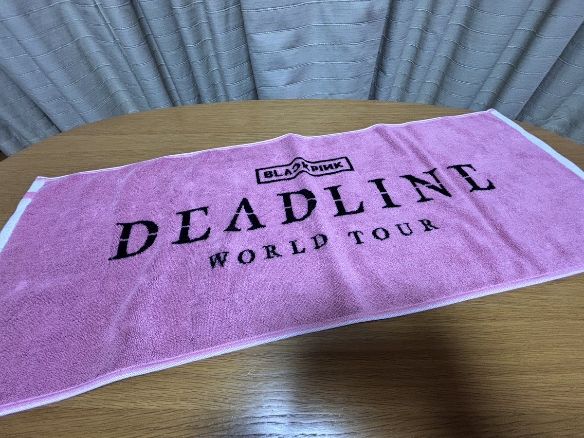 SILK THE RIC様より BLACKPINKプレゼントキャンペーンに当選して C賞