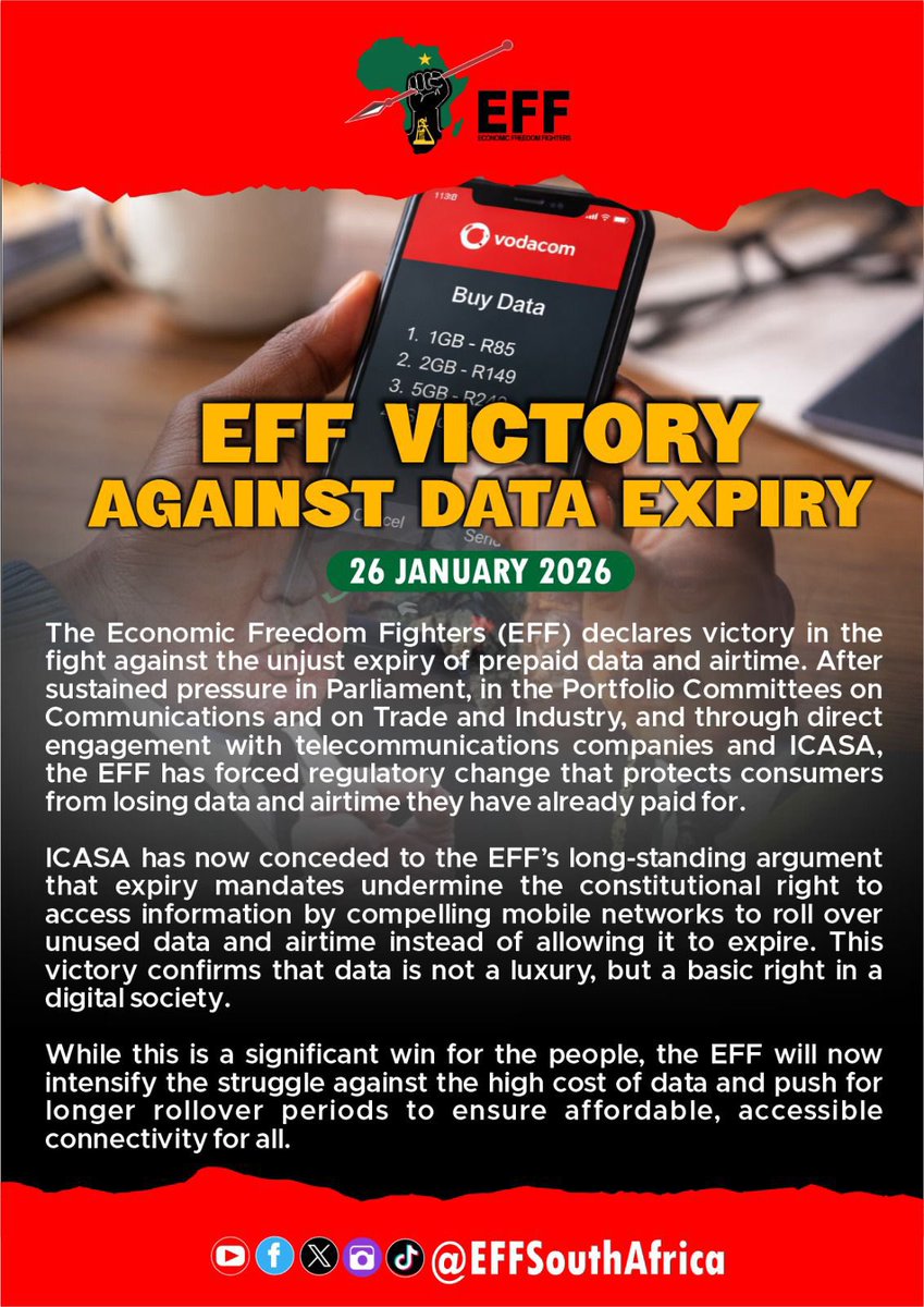 Excellent news.

#ThankYouEFF