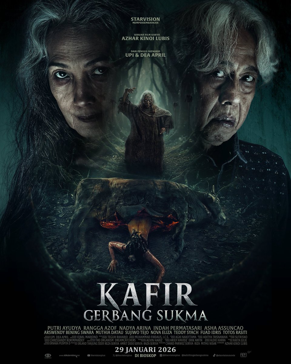 Kafir (2002)
Kafir: Bersekutu Dengan Setan (2018)
Kafir: Gerbang Sukma (2026)

Sebuah trilogi