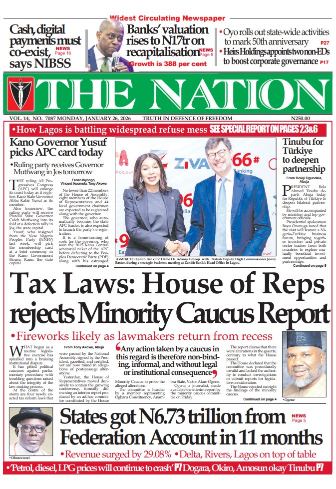 Newspaper Headlines 

#Monday #Nigeria #Kilonbuzz #EkitiBuzz