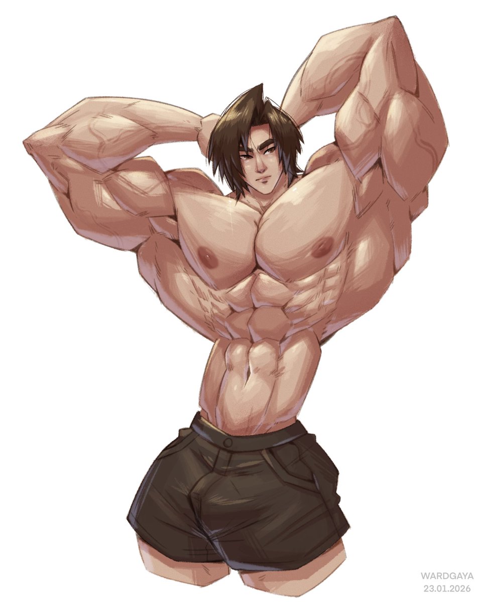 Ward_gaya's tweet image. Commission 

#bara #muscle #Commission