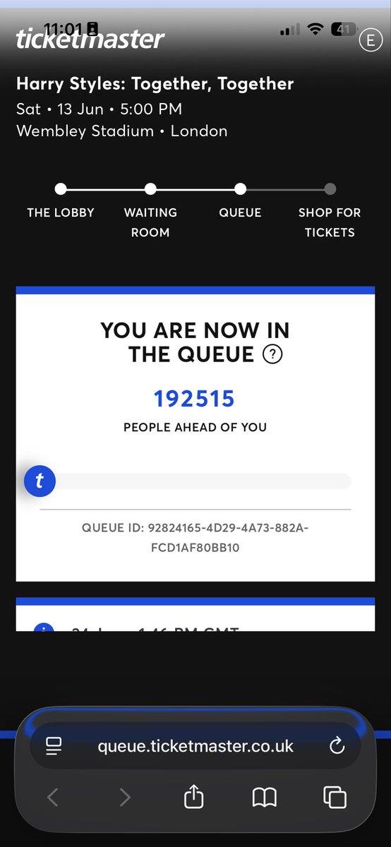 AwesomeStrawson's tweet photo. I’ve never been in such a massive presale queue what the FUCK https://t.co/TV2JCQJqVJ