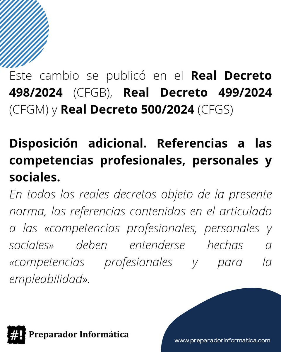 Preparador Informática tweet media