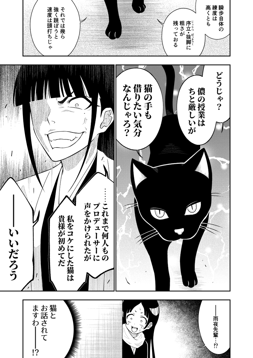 雨夜燕 vs 四楓院夜一 