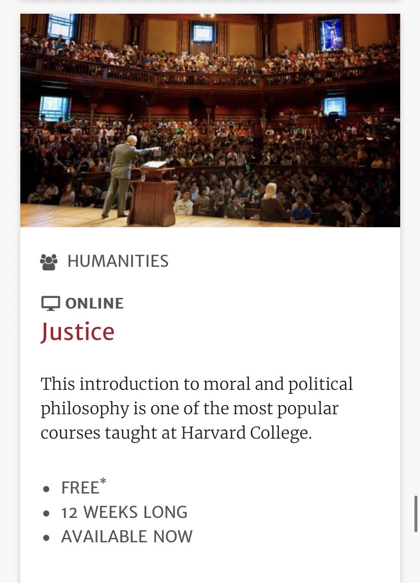 worldreads's tweet image. Harvard has updated their FREE online classes