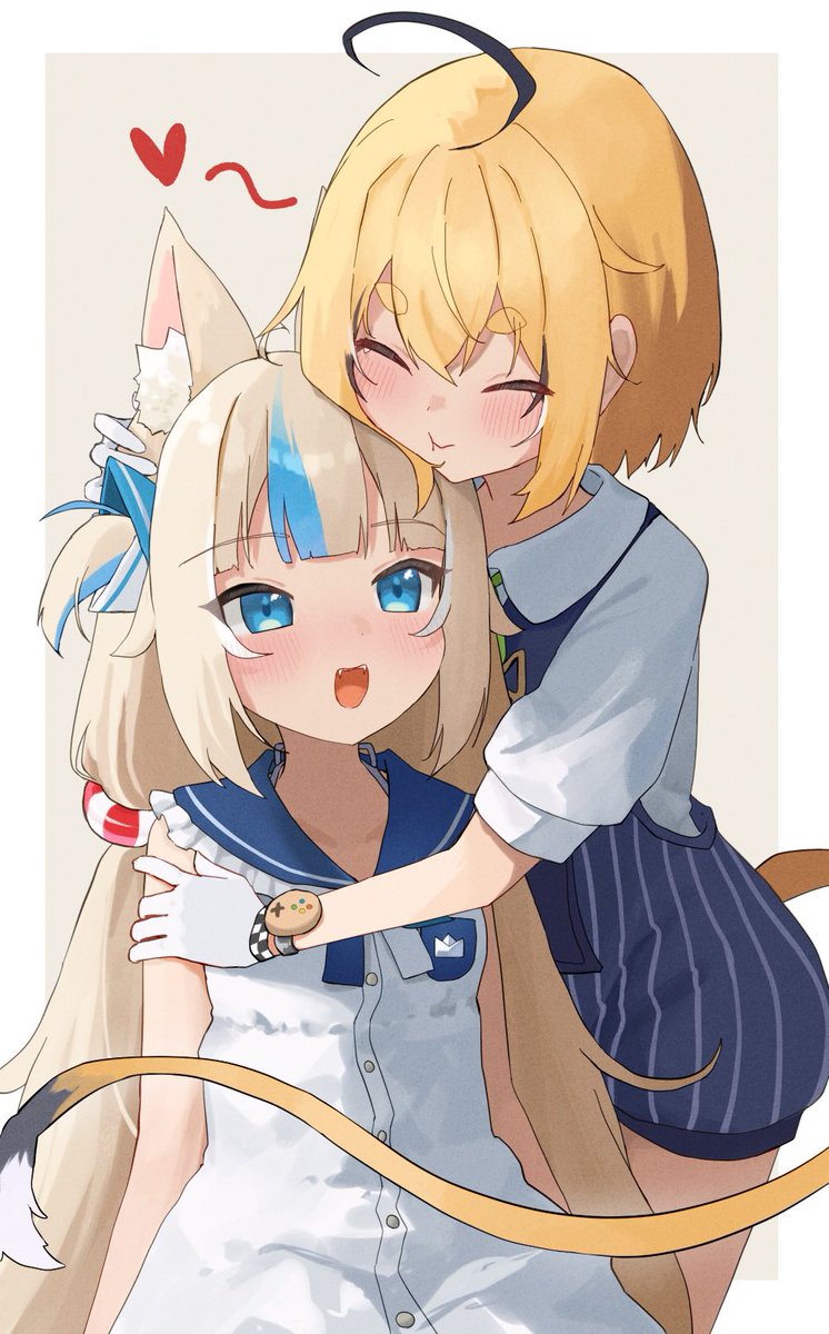 kurushiro_1102's tweet image. むぎゅ
 #doobart #sabart