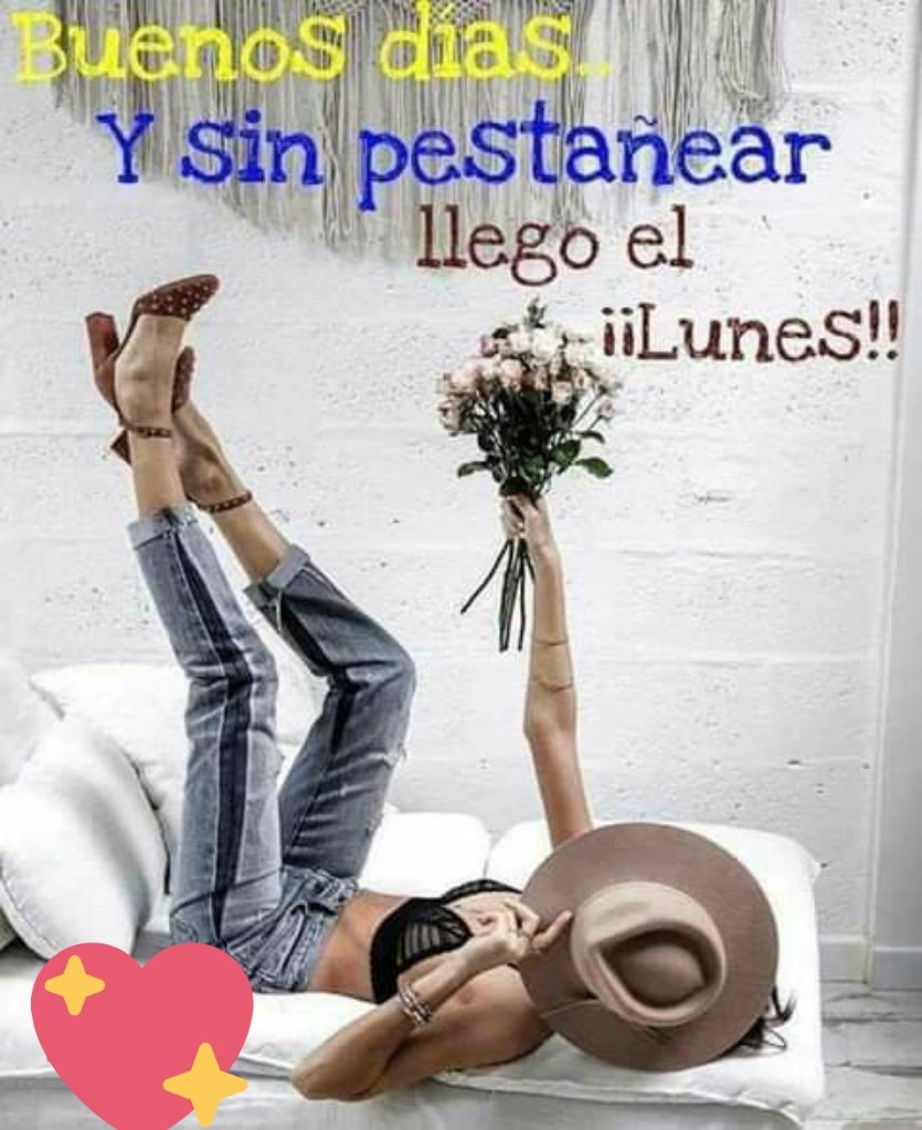 Buen día lunes 🏖🧉🙏🌹
Empezamos con sonrisas 😀🌞💕