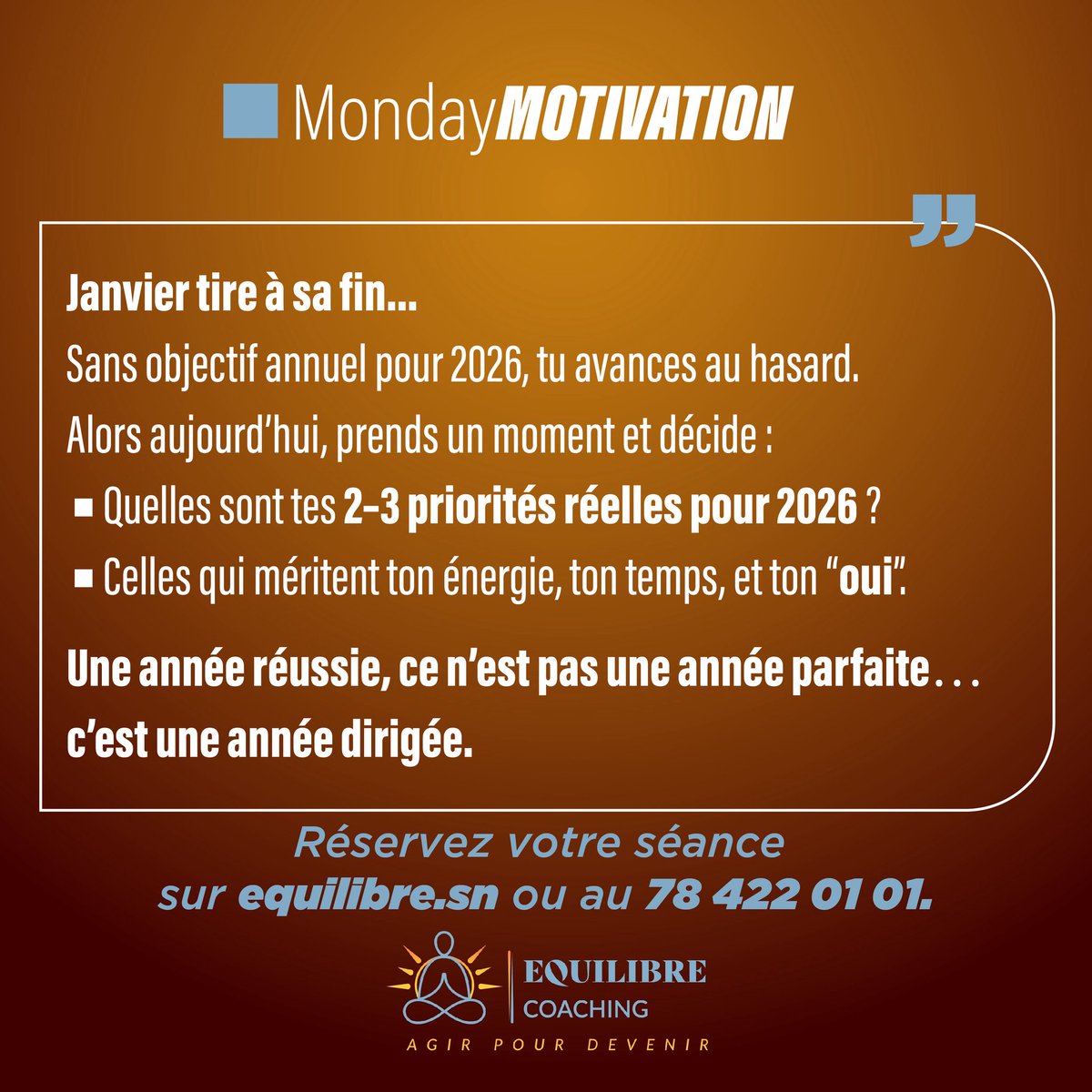 C_equilibre221's tweet photo. Monday Motivation !

#equilibre #coaching #BienÊtre #Motivation https://t.co/fGtuLViZW2
