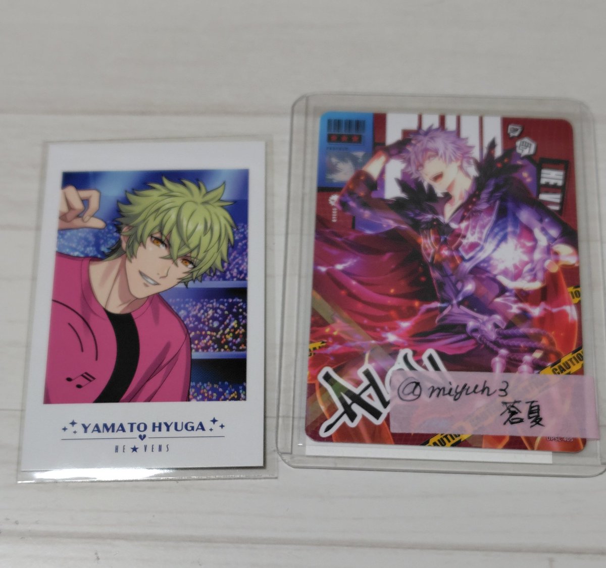 ワンダーランド うたプリ ライエモ インスタントフォト風カード チェキ