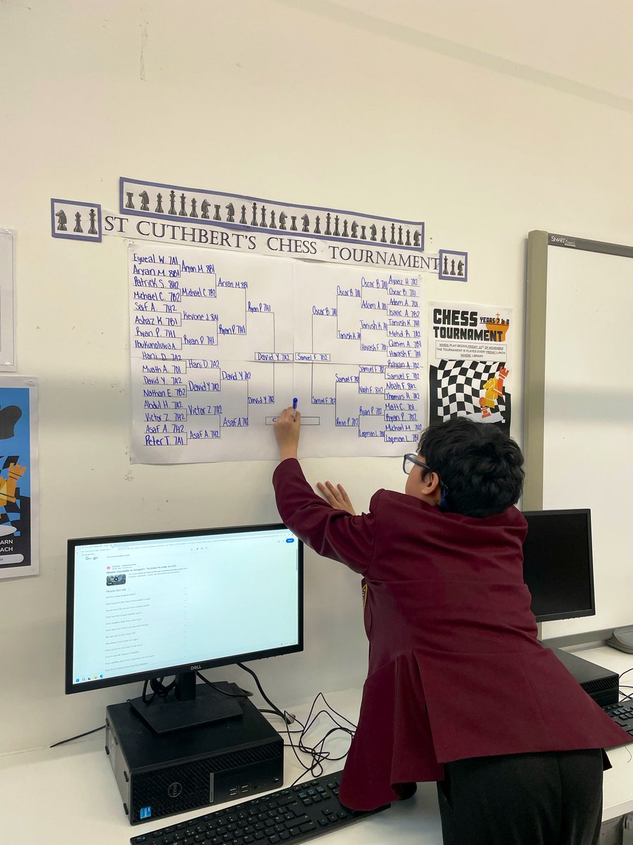 Library at St Cuthbert's High School tweet media