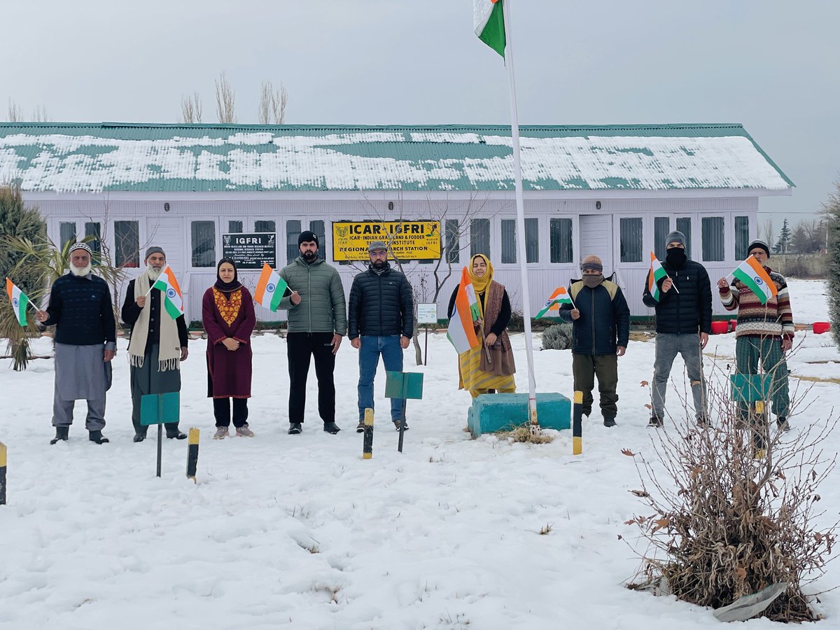 ICAR-IGFRI Srinagar Station tweet media