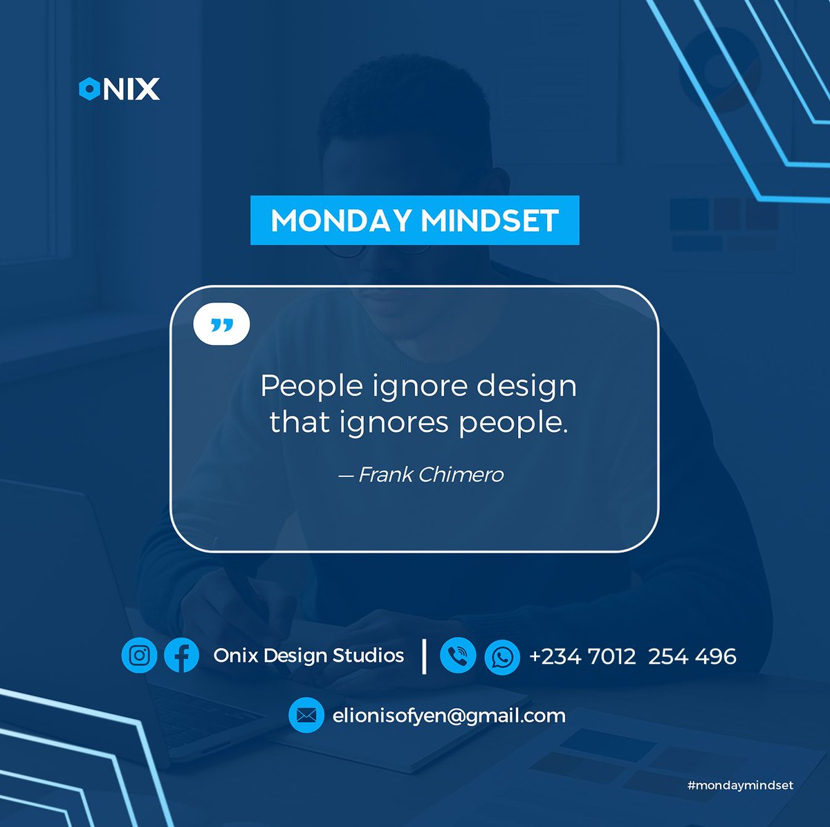 Design that ignores people gets ignored.

Check IG for full post [instagram.com/p/DT-L7jzjaxA/…]

#MondayMindset
#WebDesign
#DesignThinking
