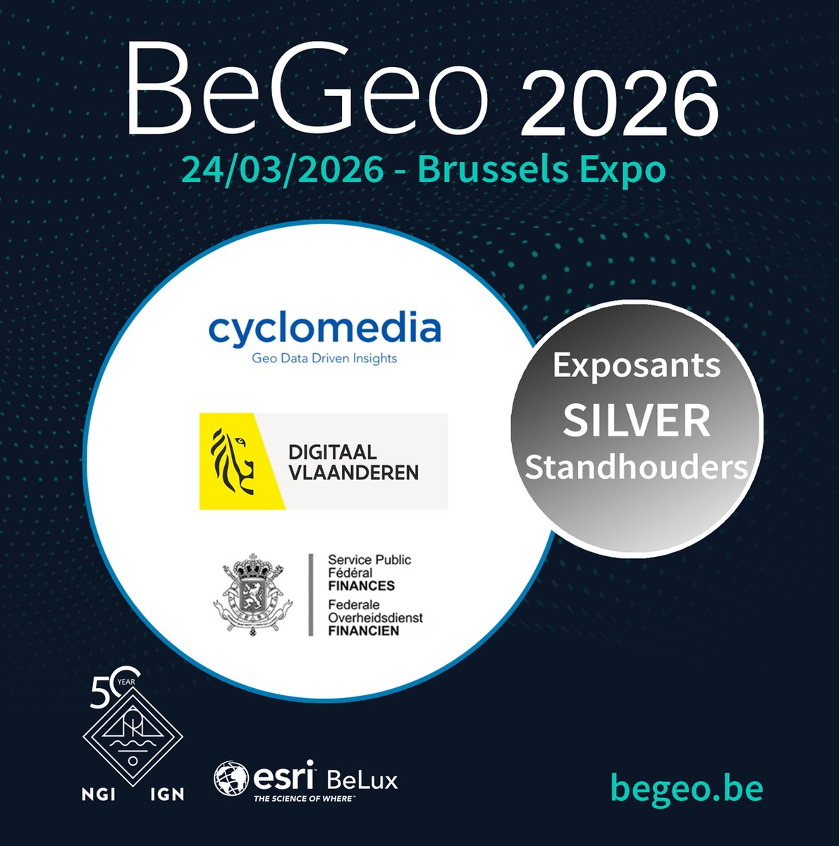 Nationaal Geo Instituut | Institut Géo National tweet media