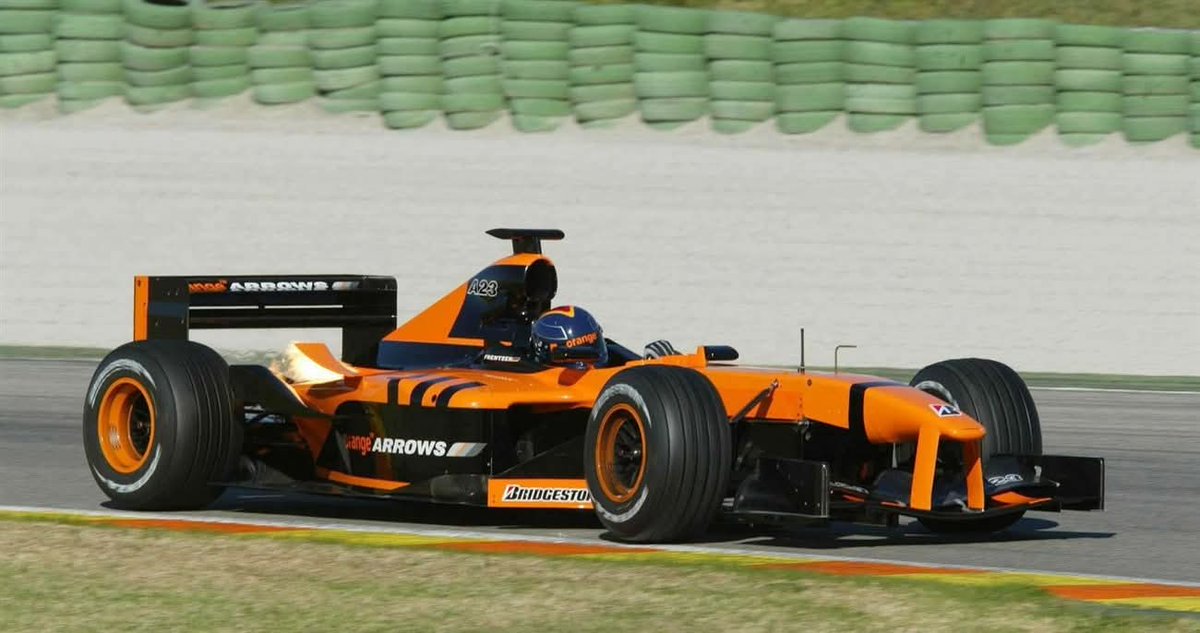 willrod991's tweet image. Orange Arrows Cosworth A23 (2002)
Cosworth CR-3 3.0 V10
@frentzen_hh 

#F1 #Formula1