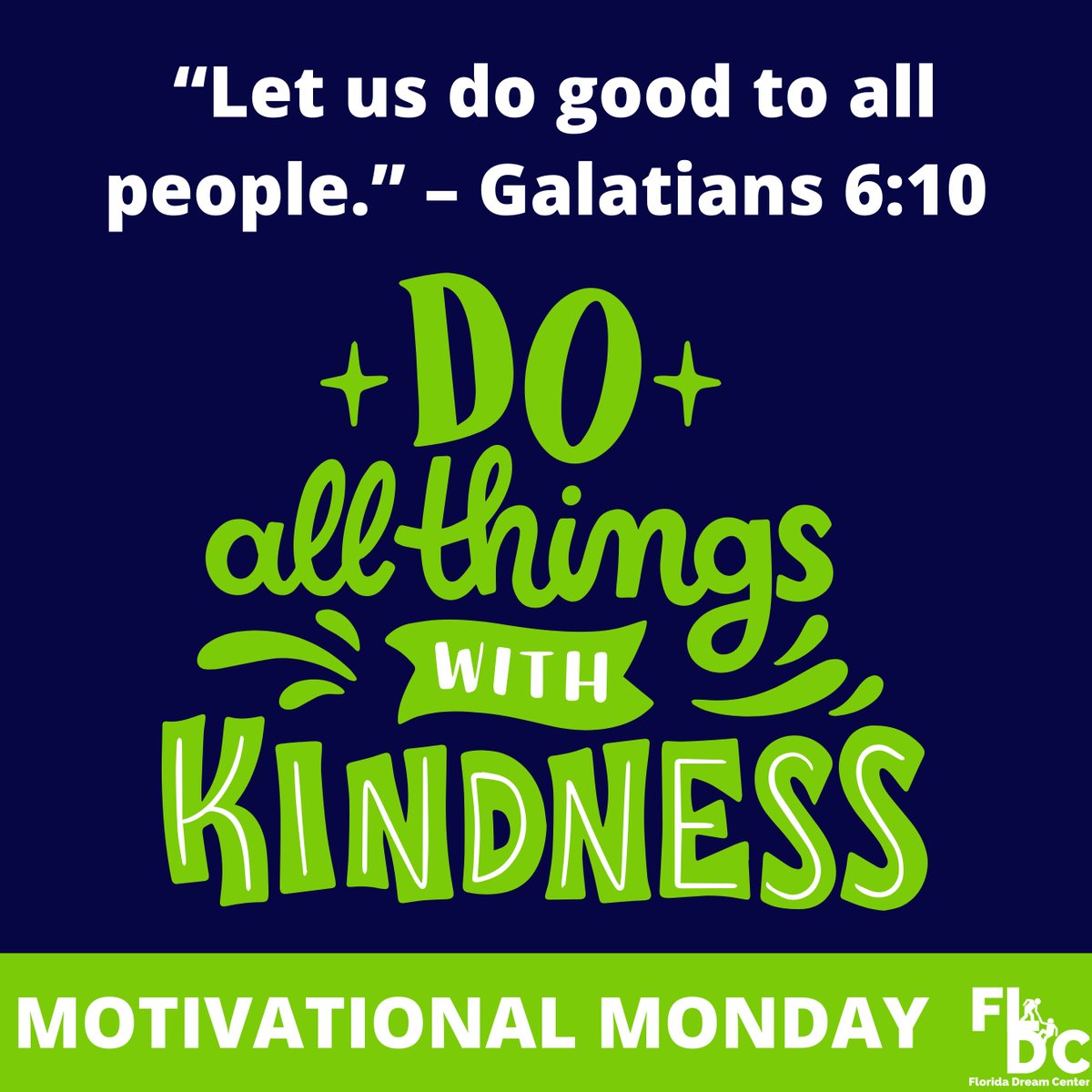 “Let us do good to all people.” – Galatians 6:10
A new week means new opportunities to serve our clients with love, dignity, and hope. ❤️
#MotivationalMonday #FLDC #DoGood