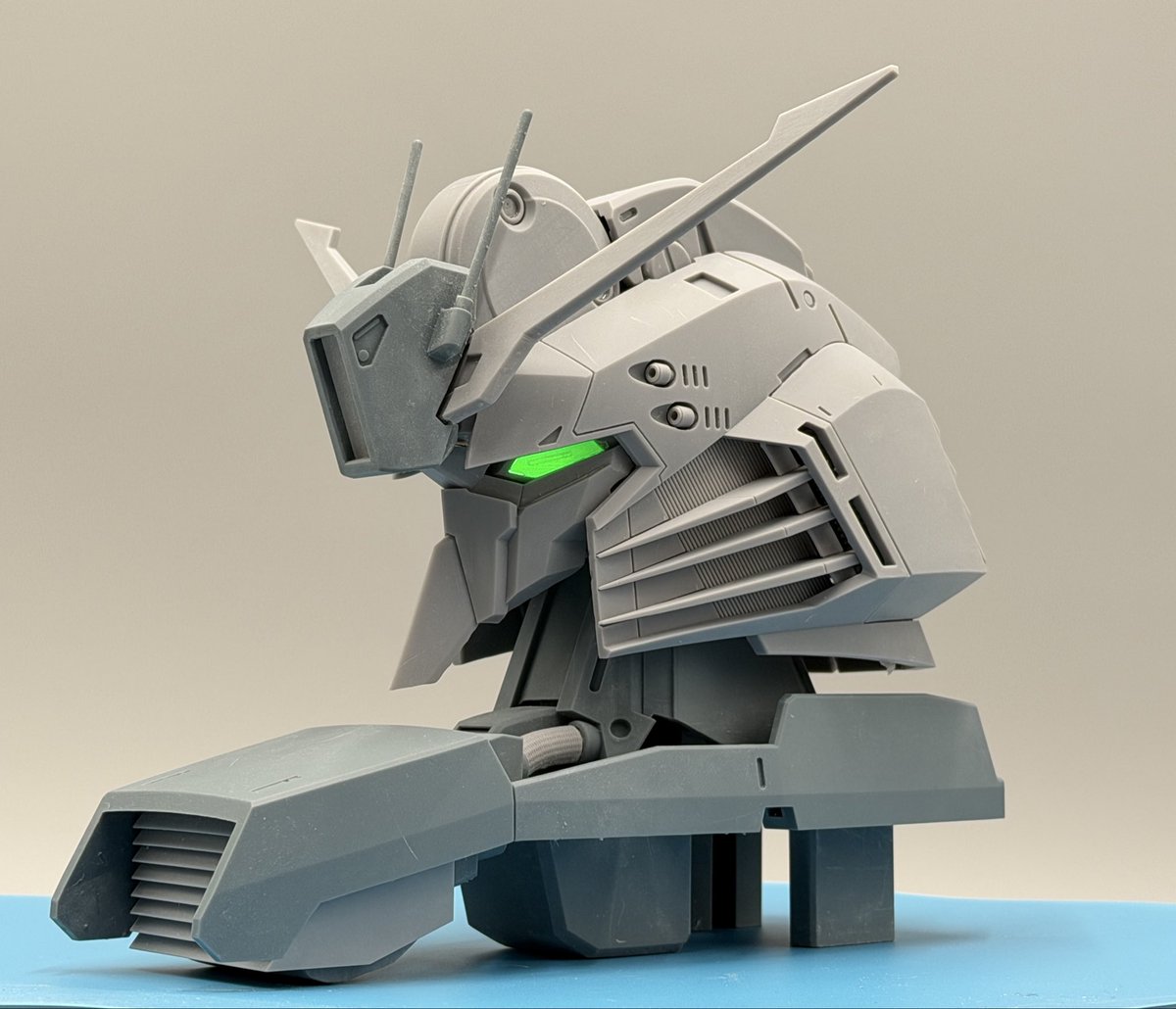 1/20 EX-Sガンダム ヘッド 造形完成 造形完成写真 今年参加予定の展示