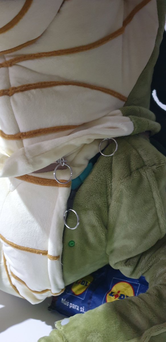 WishkamonTCC's tweet photo. They all reach together, just so you know.
#fursuit #crocodile #fleecesuit #plushsuit #furry #furryart #pooltoy #aligator #livingplush #livingsuit #inflatable https://t.co/GS7E8kOJq7
