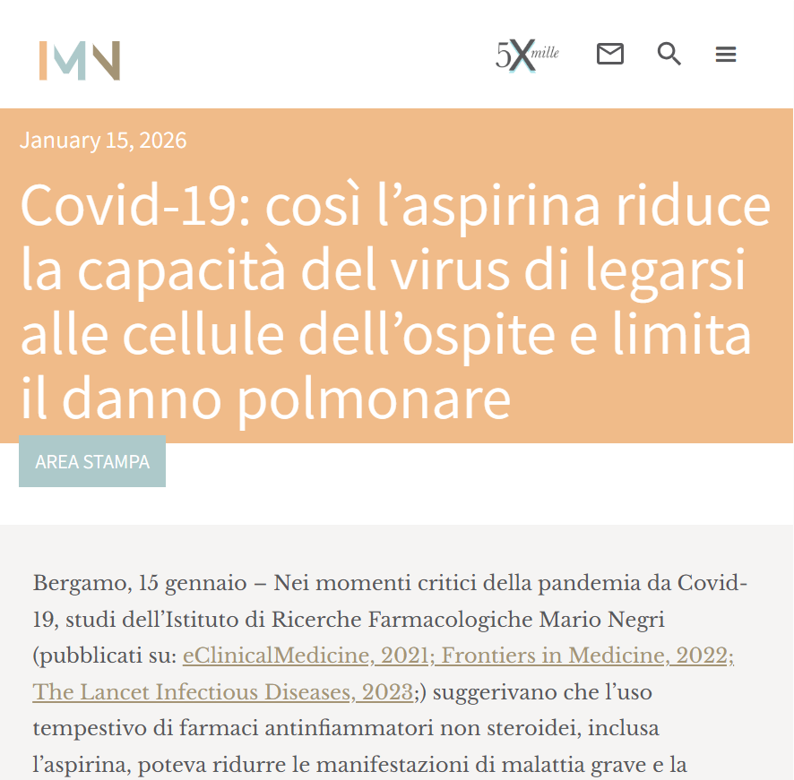Mi sembra di capire che nel 2021 non avevamo così torto a parlare di terapie domiciliari precoci, e del resto il Mario Negri aveva già fatto passi in quella direzione. Nel mio blog non potevo parlarne: non volevo rischiare che i fact checker tirassero giù 15 anni di lavoro, ma