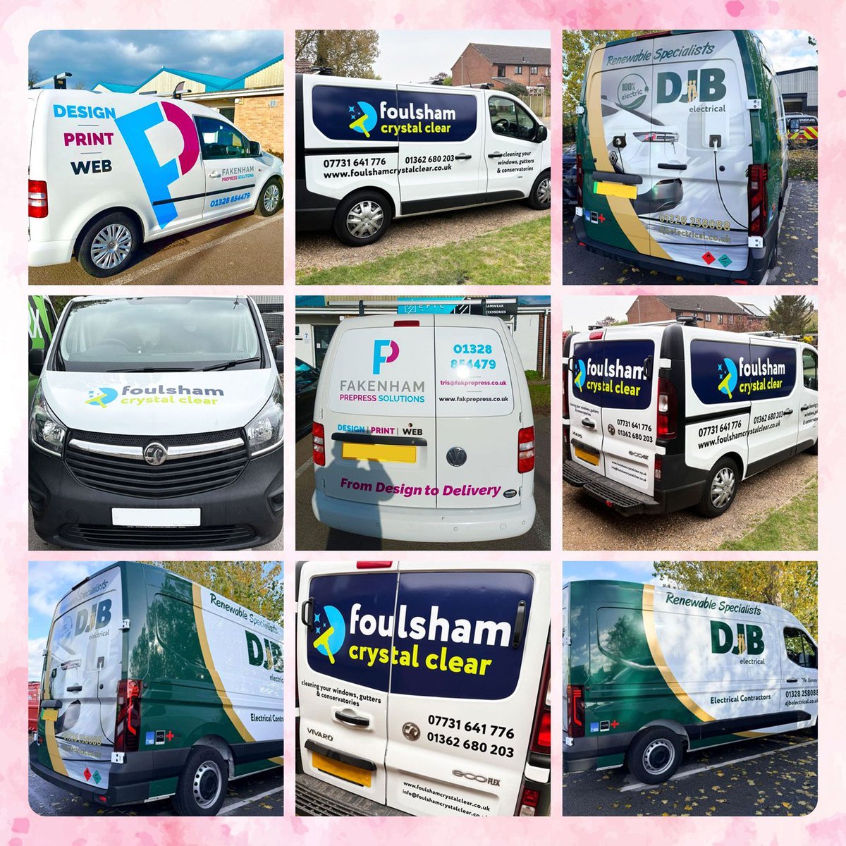 We can design and develop your 𝐯𝐚𝐧 𝐨𝐫 𝐯𝐞𝐡𝐢𝐜𝐥𝐞 with 𝐜𝐨𝐦𝐩𝐚𝐧𝐲 𝐛𝐫𝐚𝐧𝐝𝐢𝐧𝐠 that turns it into a professional and eye-catching mobile advertisement. 🚚

#websites #webupdates #design #print #branding #logo #advertising #canvas #photo #fakenham #northnorfolk