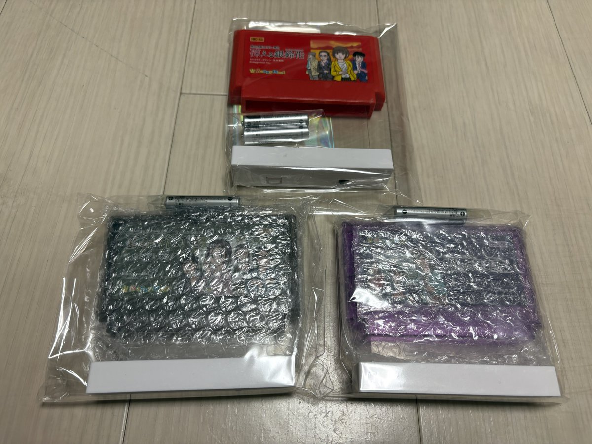 お届けもの Switch ミステリー案内 シリーズ 『凍える銀鈴花 箱グッズ