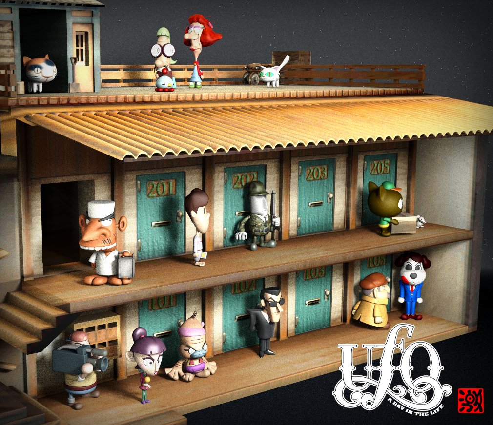 ARUMIKEG's tweet photo. のぞいてごらん、部屋の中を。

#UFOADayInTheLife 
#lovedelic https://t.co/uT1TlbjH4a