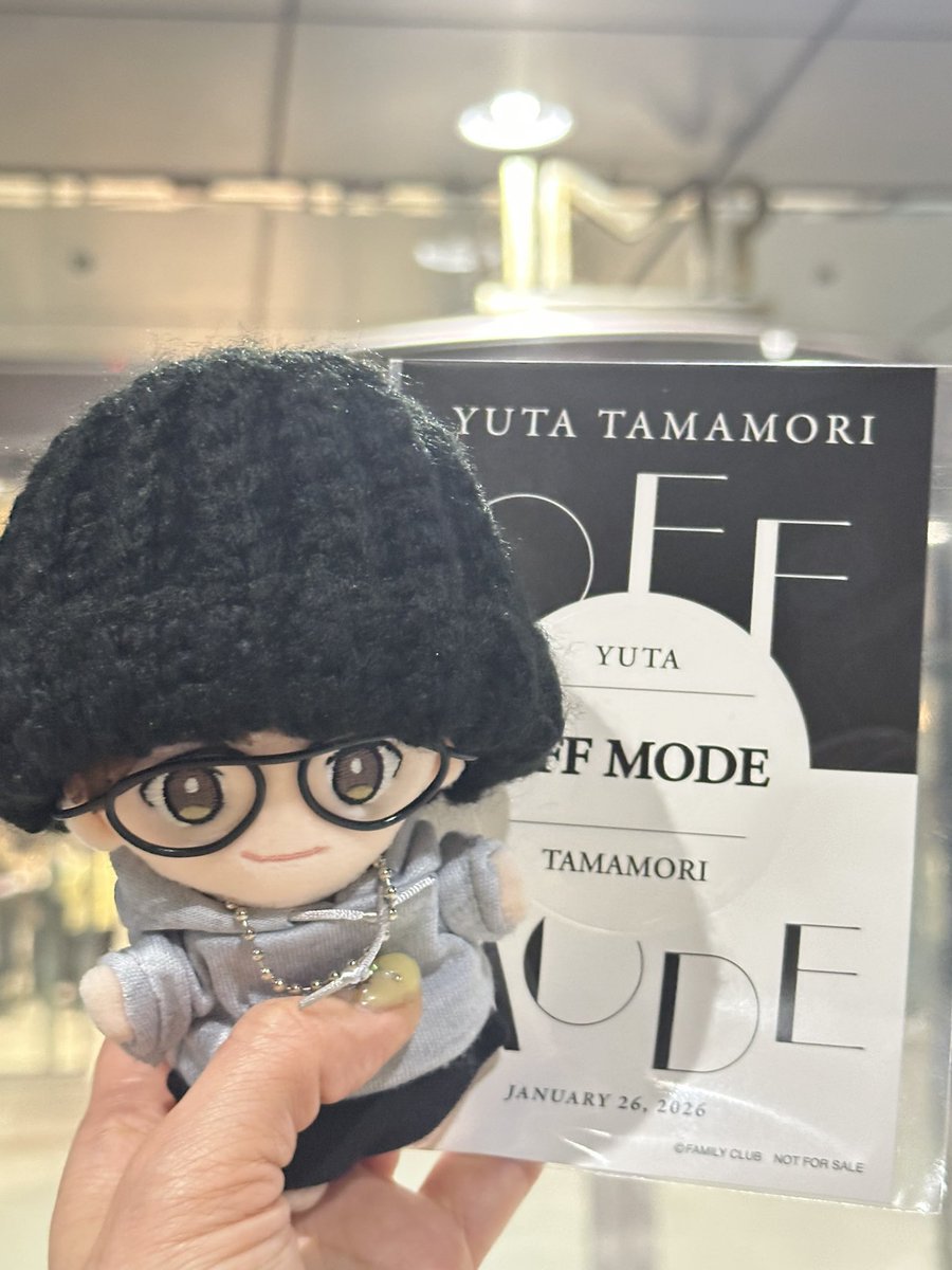YUTA TAMAMORIのOFF MODEステッカー MODE OFF ステッカー 只今… #十万