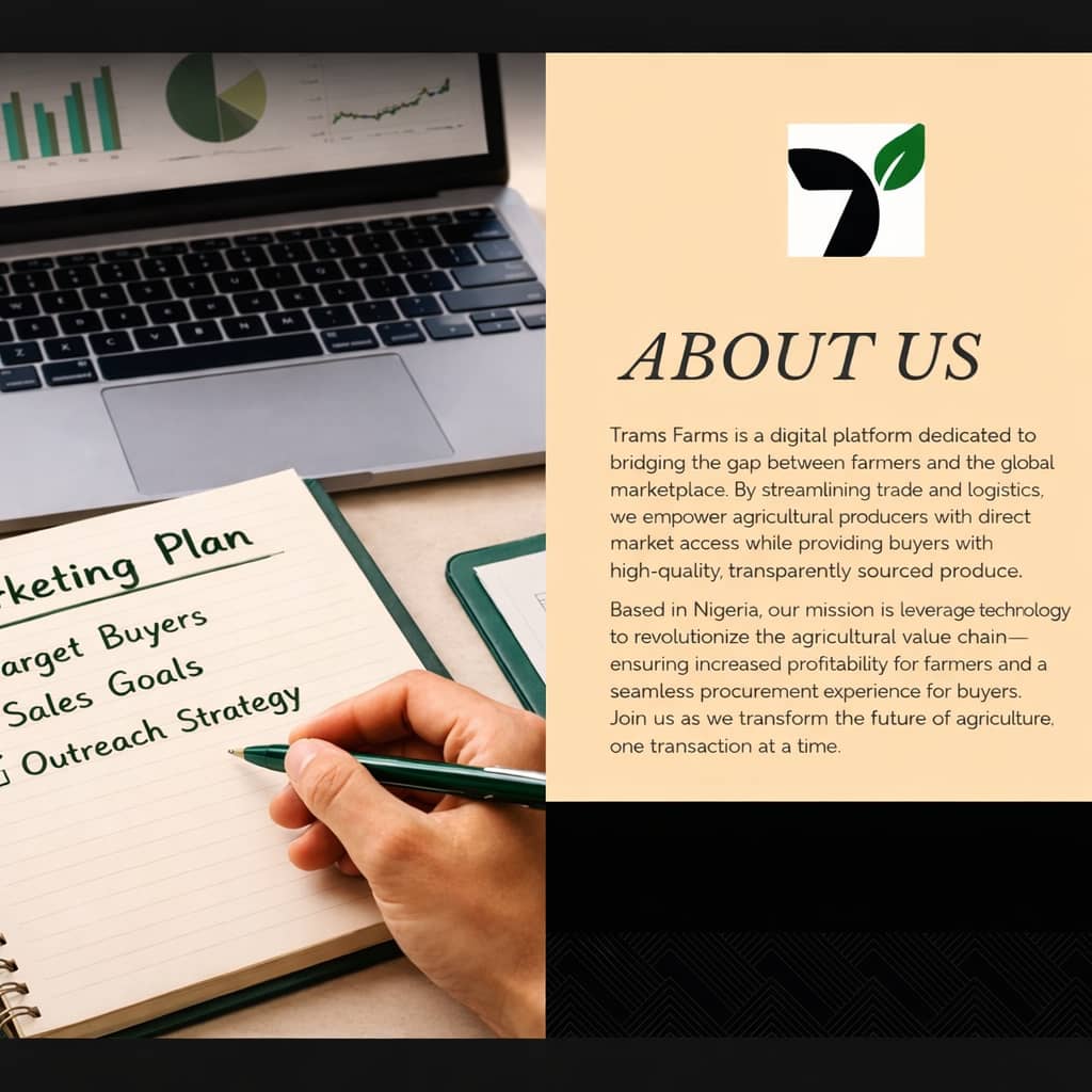 The harvest isn't the hardest part of farming.
It’s the What next?. Unfair middleman pricing. Zero trust in quality.
Terrible timing. @Tramsfarm is fixing the handshake between the farm gate and the market. Simplifying trade. Building trust. Growing wealth.
Comment if interested.