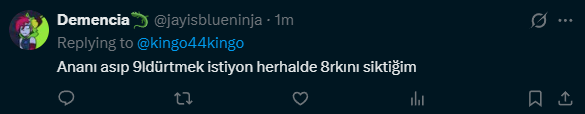 Karam Cupta eski rakibimiz olan MISA WALKER (twitter nicki: jay is blue ninja) adıma şöyle sözler söyleniyor :D bu adamı takip edenler bi gözden falan geçirsin <a href="/ZiyadMisali/">ZiyadMisali</a> abi sen de takip ediyorsun şaşırdım.