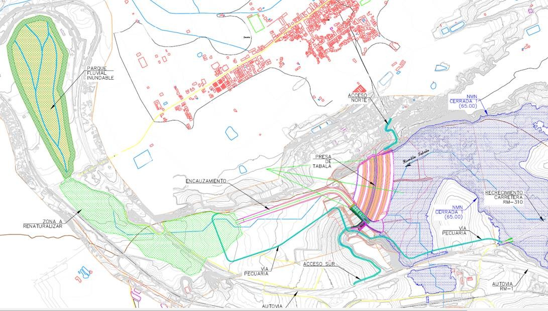 La misma <a href="/chsriosegura/">Confederación Hidrográfica del Segura</a> y el <a href="/mitecogob/">Transición Ecológica y Reto Demográfico</a> que descartan el vertido del agua recogida por la futura Presa de Tabala en el río Segura o en el canal del Reguerón va a promover un interceptor de pluviales para ahogarnos a los barrios del sur.
¿Estamos tontos o qué?
NO AL COLECTOR NORTE!