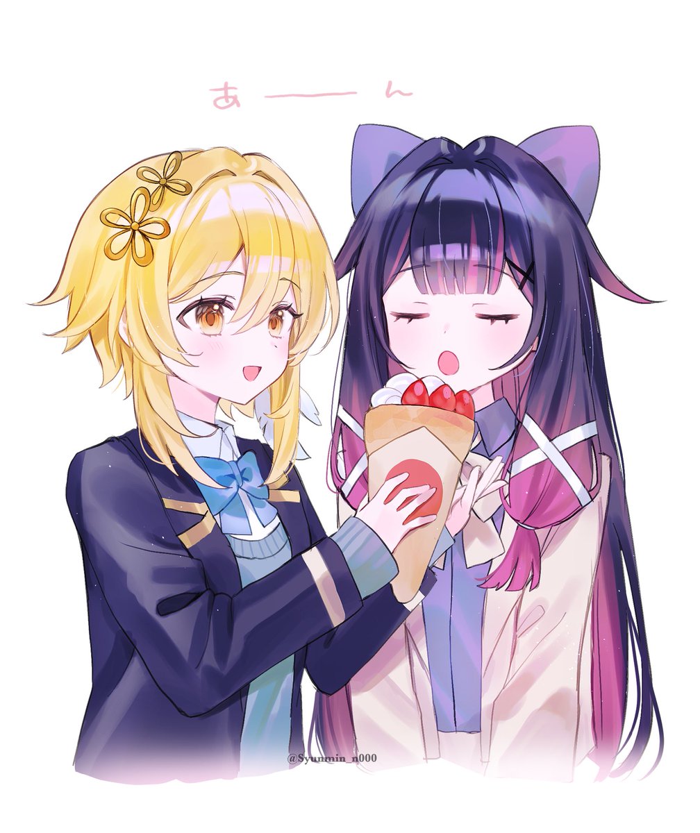 Syunmin_n000's tweet image. 蛍＆コロンビーナ💖
 #原神 #GenshinImpact